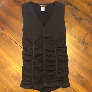 BCBG Max Azaria Black Sleeveless Tank
